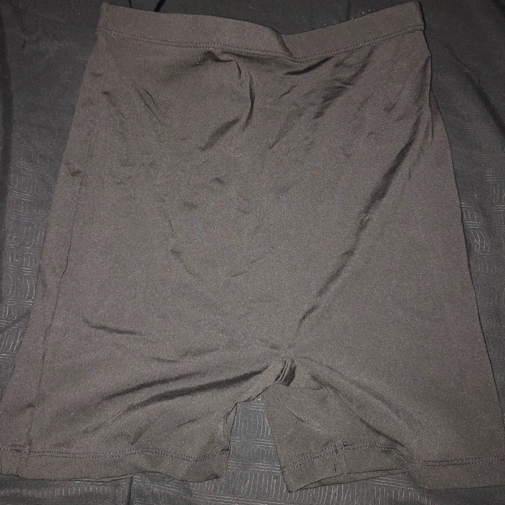 Black biker shorts